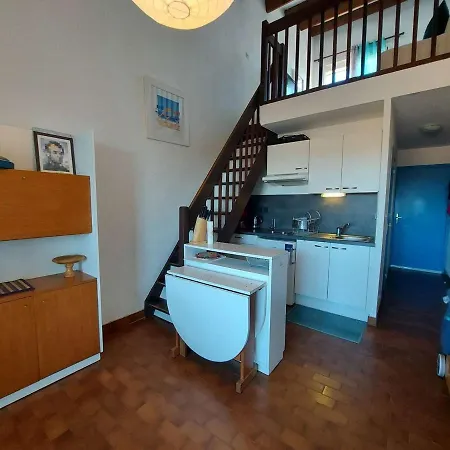 Apartment T2 Mezzanine 5 Couchages Avec Terrasse, Parking Prive Au Coeur De La Station - Fr-1-326-777 Marseillan (Herault)
