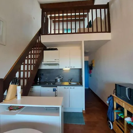 T2 Mezzanine 5 Couchages Avec Terrasse, Parking Prive Au Coeur De La Station - Fr-1-326-777 Apartment